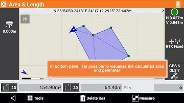 X-PAD Tutorials: COGO Area and Length
