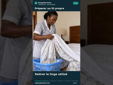 Aperçu de la vidéo : Préparer un lit propre