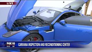 Cory's Corner: Carvana inspection and reconditioning center