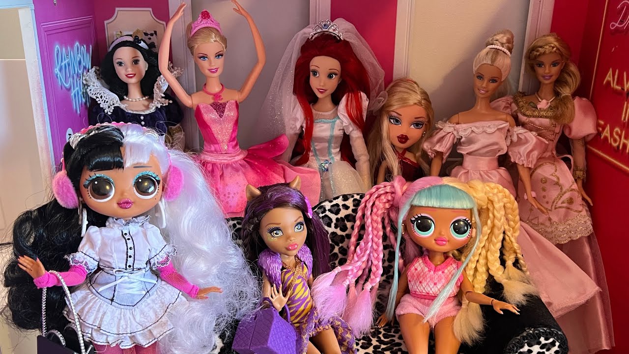 Thrifted Doll Makeovers, O.M.G Dolls, Vintage Barbie’s, Monster High