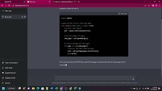 ChatGPT Search Text from PDF in Python