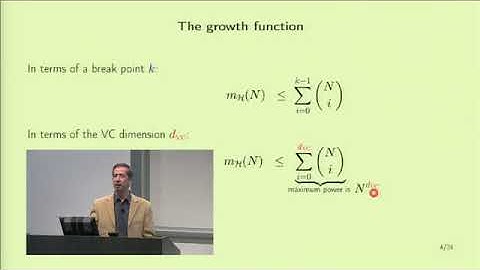 Lecture 07   The VC Dimension