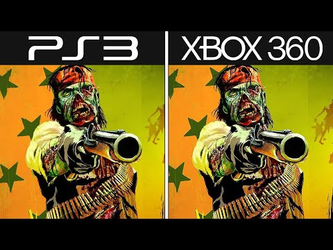 Red Dead Redemption Undead Nightmare | Xbox 360 vs PS3 | Graphics Comparison in 2021