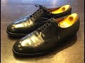 JOHN LOBB ジョンロブをクリーニング、クラック補修と修理(後編)