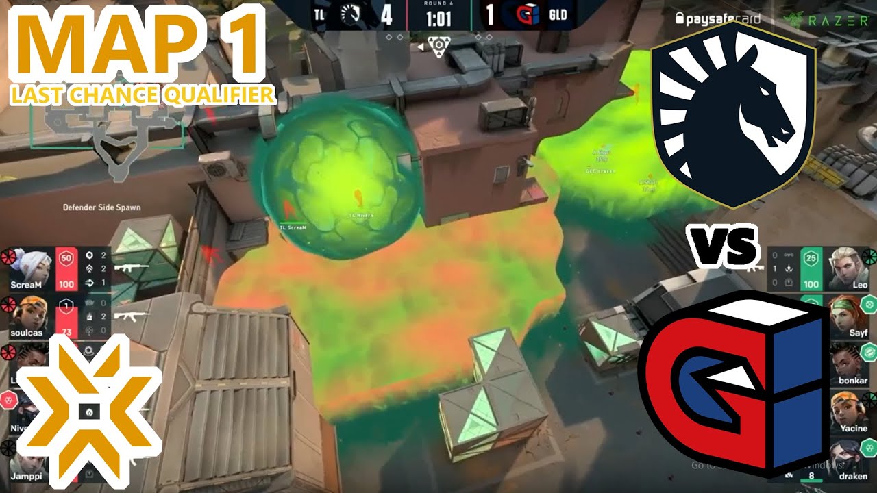 Team Liquid VS Guild Esports Map 1 Highlights VODS VCT 2021 EMEA