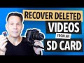 How to recover deleteds from an sd card