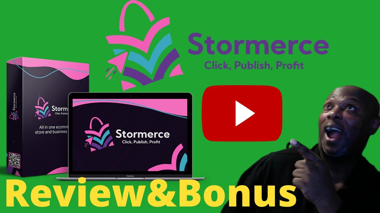 Stomerce Review & Bonuses ✋Don't Get Stormerce Without Watching This Review!!👆