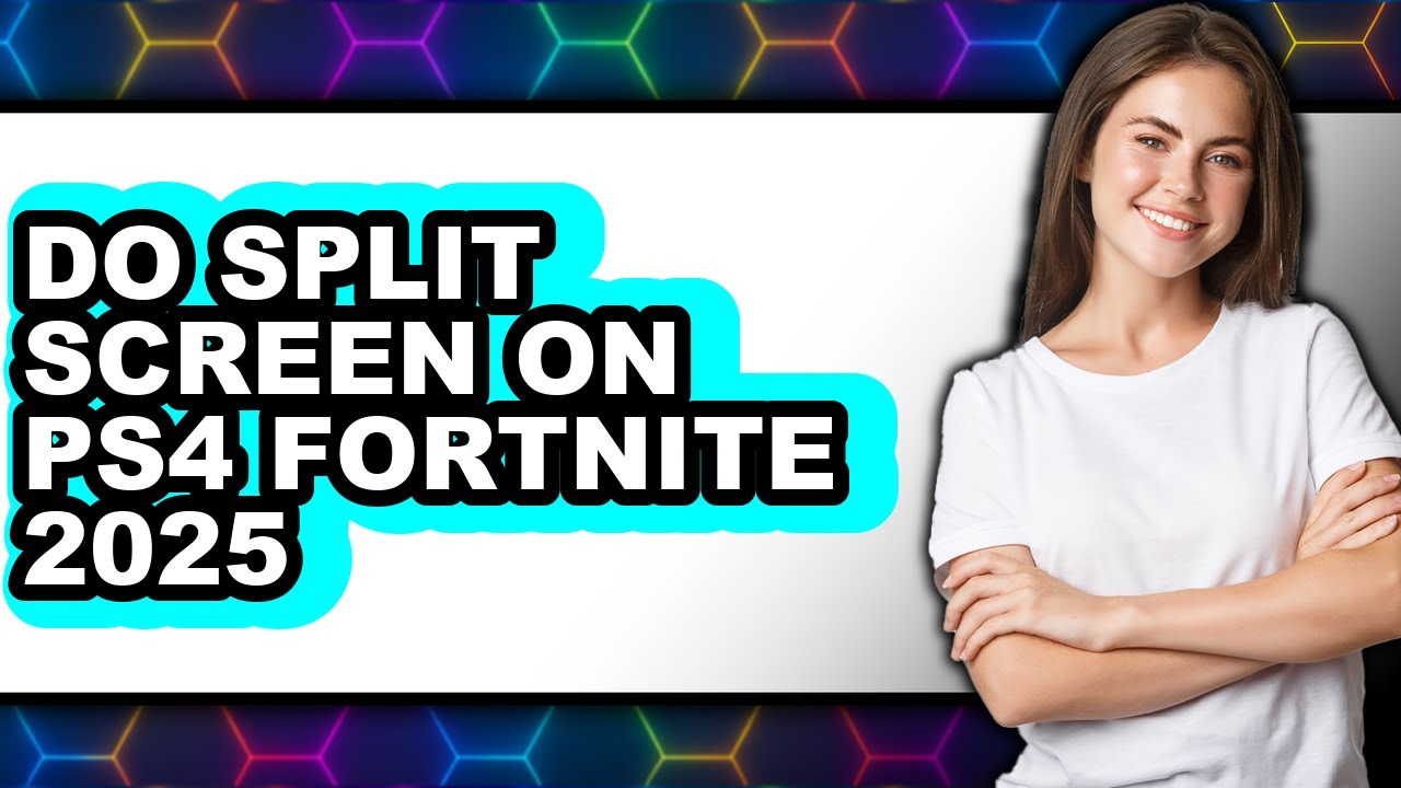 How To Do Split Screen On Ps4 Fortnite 2025 Only Way YouTube 