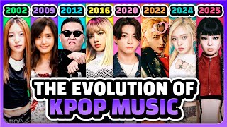 The Evolution of KPOP Music (1992 - 2025)