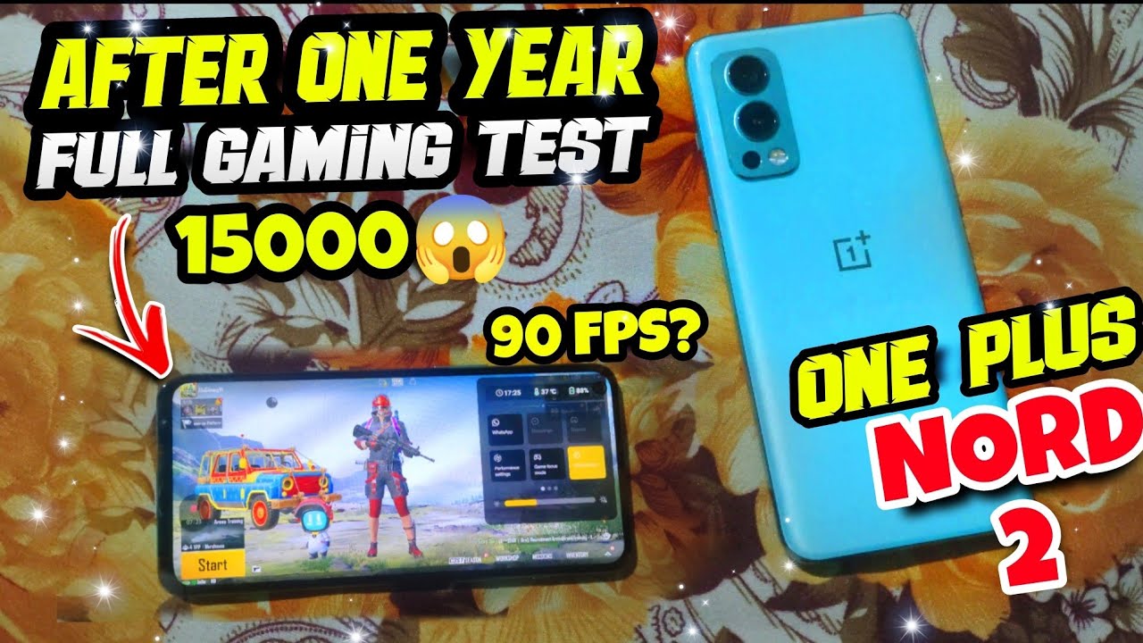 ⚡oneplus nord 2 gaming test after 1 year⚡ | oneplus Nord 2 gaming review
