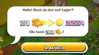 I make money in hay day with the visitor event 2x coins :)) 5.500.000
coins! im very happy thanks for watching :)