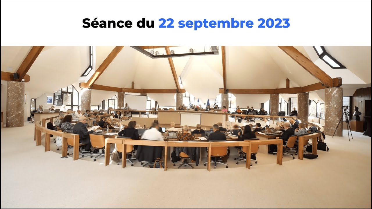 Séance plénière du 22 septembre 2023 - Département du Morbihan