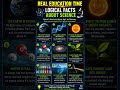 🔬✨ Science Facts That Will Blow Your Mind! 🌍🧬☀️ #facts #science