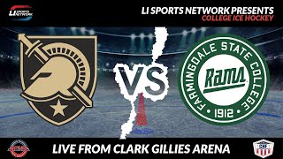 College Ice Hockey | Army (West Point) vs Farmingdale State College