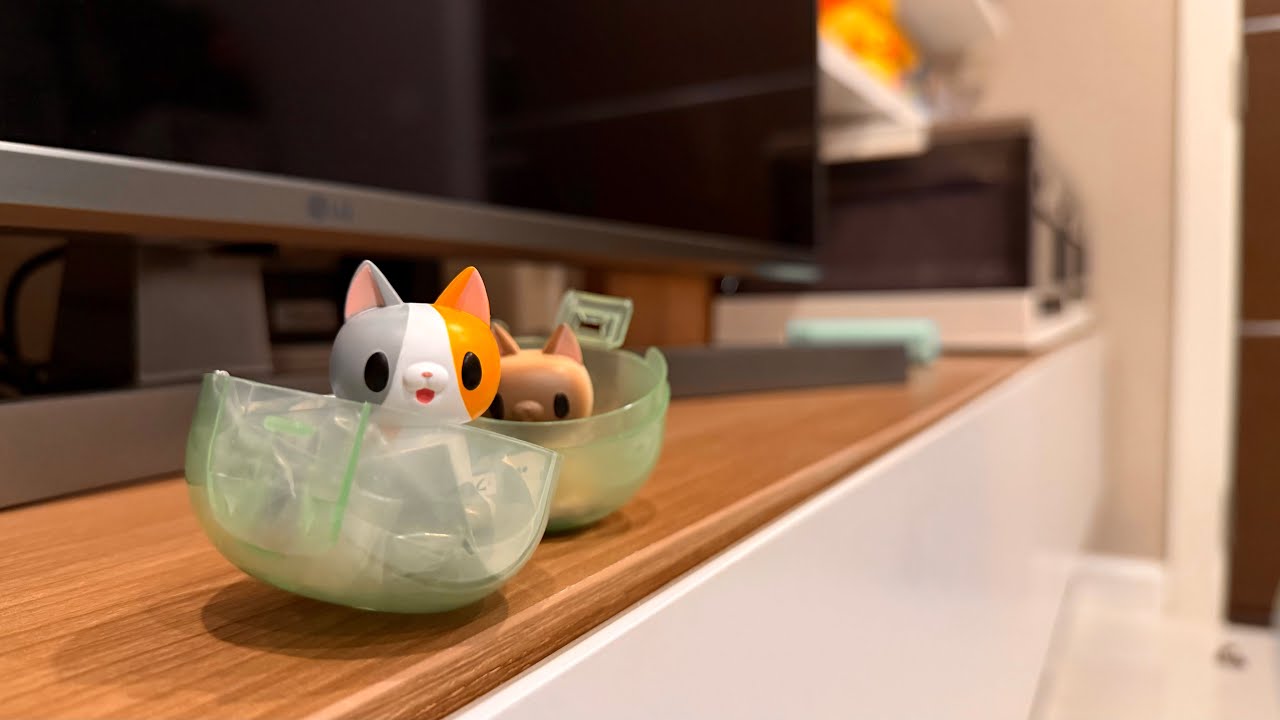 Gachapon ASMR • Twisting Capsules EP02 from Three Rooftops Away (No Talking)