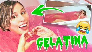 JELLY BATH CHALLENGE - Me convierto en chica gelatina 