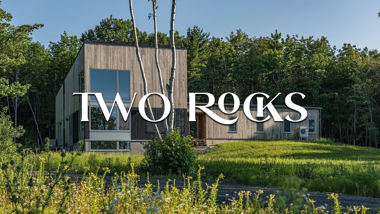 Welcome to Two Rocks, a sustainable private house in Canada - YouTube