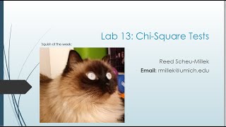 STATS 250 W20 - Lab 13 (Chi-Square Tests)
