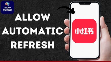How To Allow Automatic Refresh On REDnote App