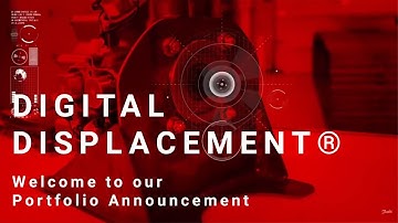 Welcome to the Digital Displacement Portfolio Announcement