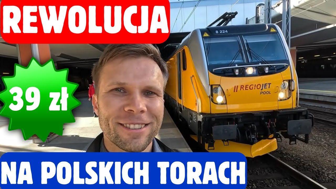 RegioJet inauguracyjny przejazd klasa biznes i prezentacja pociągu!