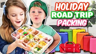 Road Trip Packing For 4 Kids!!🚙 ACTIVITIES, SNACKS and FUN HACKS