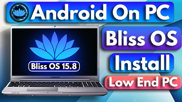 How to Install Bliss OS 15 on PC  in Hindi | Run Android App/APK in PC (2023)