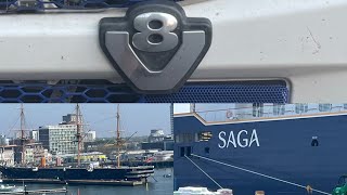 Inside the V8. HMS Victory. Saga ships stores. Portsmouth Navel port.