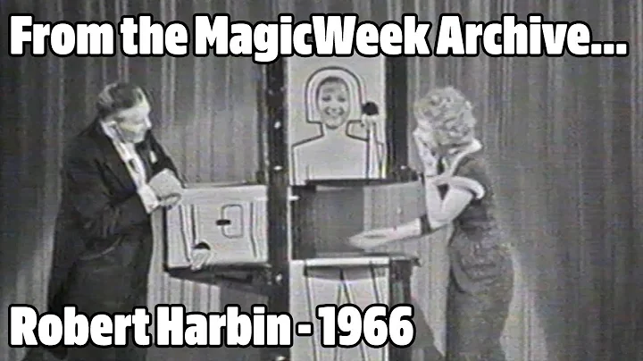 Robert Harbin - Magician - The Zig-Zag Lady illusi...