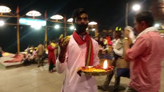 The Incredible Night Scene in VARANASI, INDIA