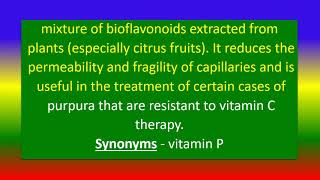 What is capillary permeability factor