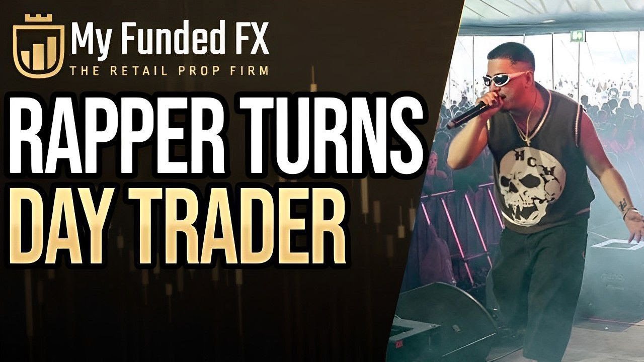 UK Rapper turns 6 Figure Funded Day Trader - YouTube