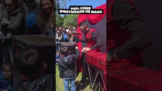 Come ipnotizzare un mago 😵💫🎩😂#magicshow #magicmoment #comedy #magic #children