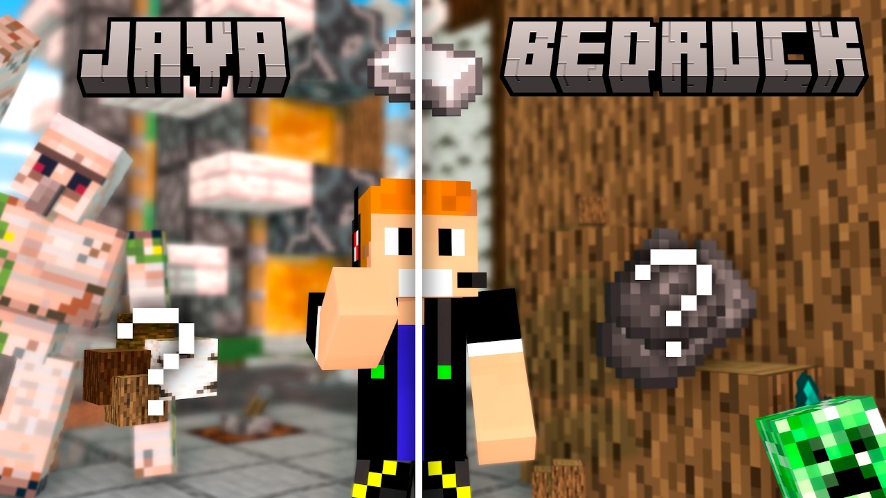 Por que as Farms do Minecraft Java e Bedrock são diferentes? - YouTube