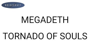 Megadeth - Tornado of Souls Drum Score