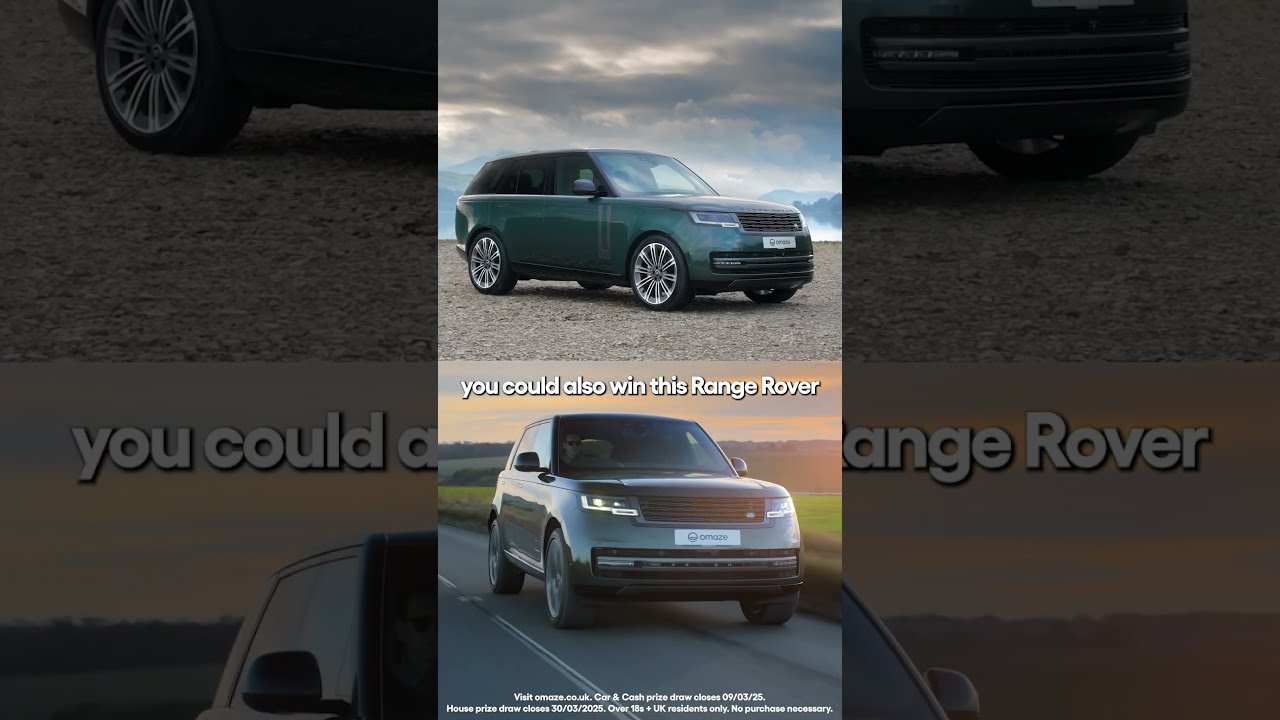  WIN THIS 4M HOUSE A RANGE ROVER AND 100K