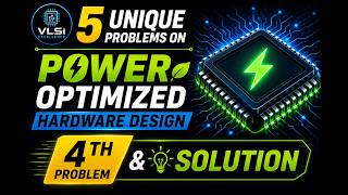 Interview Question #04 | Dynamic Power Optimization | Clock Gating | Low Power VLSI Design ✍️