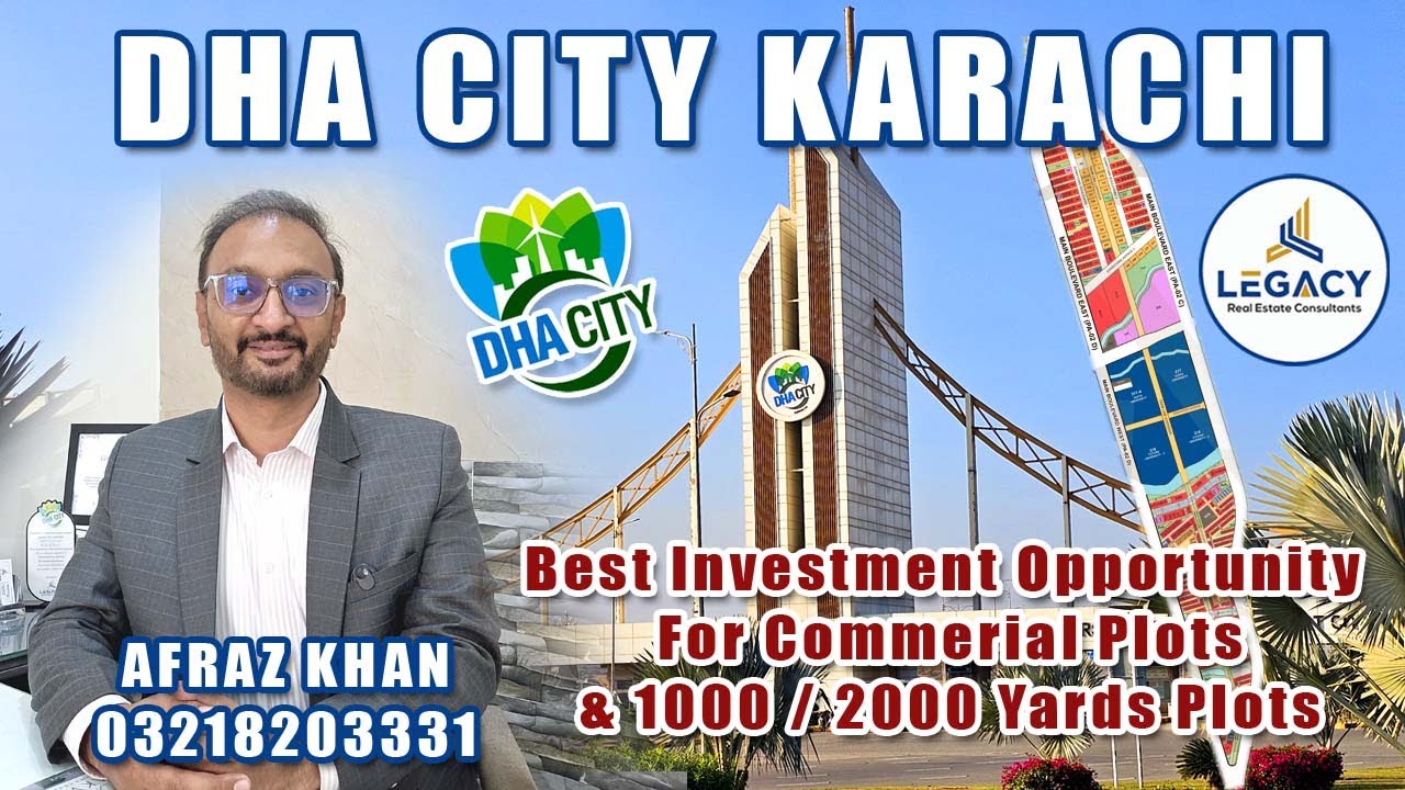 DHA City Karachi | Commercial Plots & 1000 / 2000 Residential Plots | Best Investment Opportunity