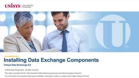 Data Exchange 6.0: How-To Install Windows Components
