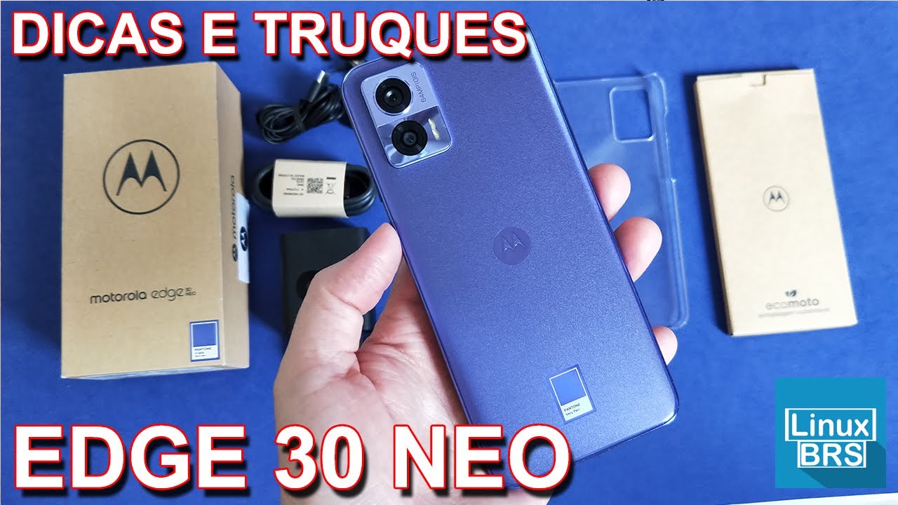 Motorola Edge 30 Neo - dicas e truques tops - aprendendo recursos do aparelho