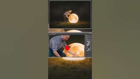 Found the Moon Photoshop Manipulation Tutorial