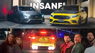 PUBLIC REACTS to the two LOUDEST cars in London!