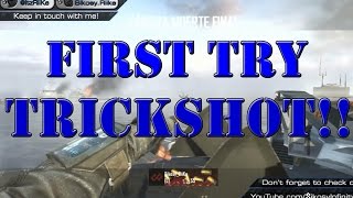 RiiKe |  FFA FIRST TRY TRICKSHOT!! | BO2