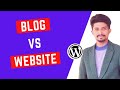 Difference Between Website and Blog | WordPress Tutorials in Urdu/Hindi