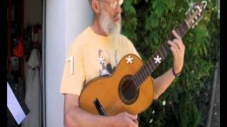 "El campeón de la cejilla" - vídeo nº 2 de 2 para guitarra, guitarra eléctrica, bajo y contrabajo