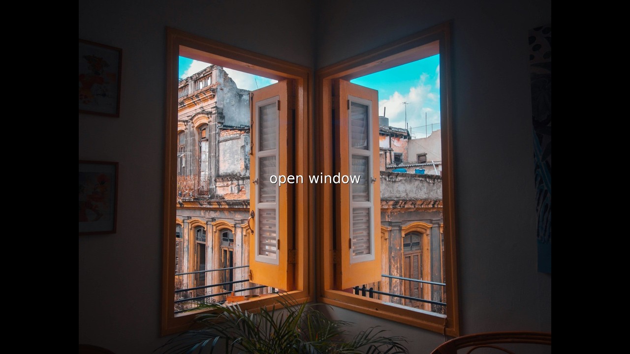 Open Window | Calm Jazz After Reading — 독서토론: 모순
