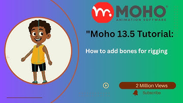 New to Moho  13.5" pro?  Here’s How to Add Bones for Rigging