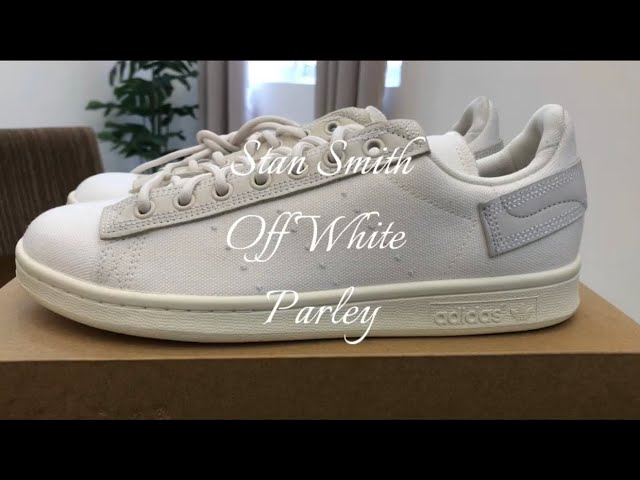 adidas Originals Parley Stan Smith sneakers in off white