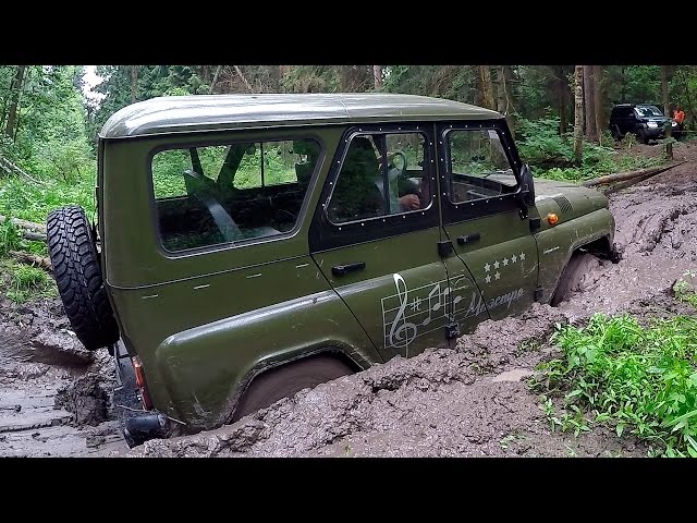 UAZ 469 / Hunter - Offroad тест!