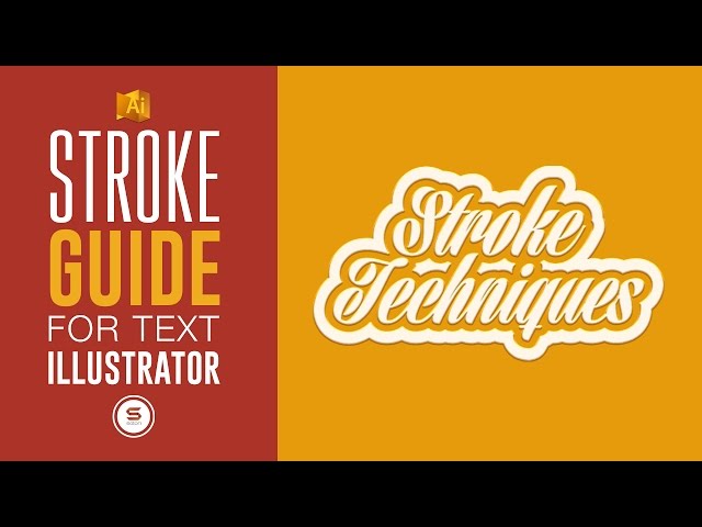 illustrator stroke technique illustrator double stroke tip illustrator text effects